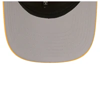 Men's New Era Gold Los Angeles Chargers Micro Badge 9SEVENTY Adjustable Hat