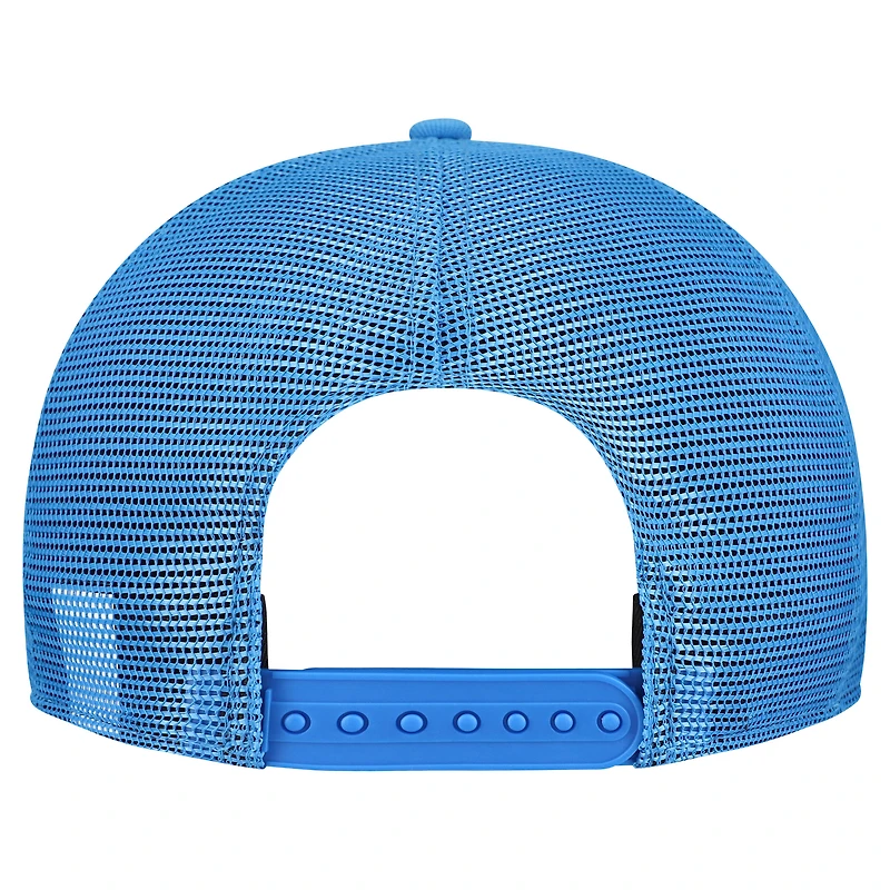 Casquette snapback 9FIFTY grise/bleu poudre pour homme des Los Angeles Chargers de New Era