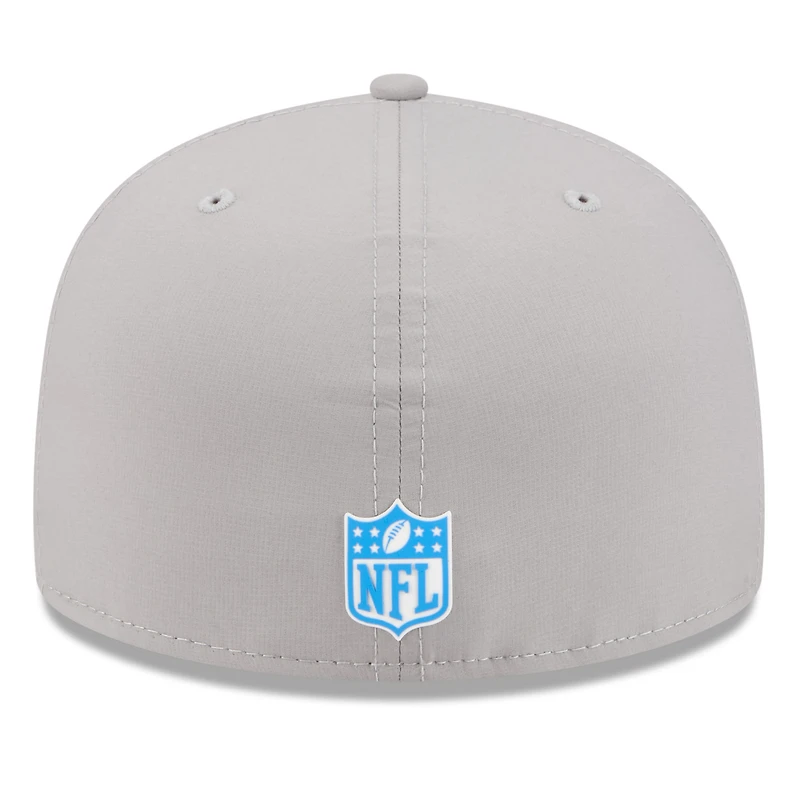 Casquette ajustée 59FIFTY Sideline 2025 grise New Era pour homme des Los Angeles Chargers