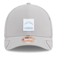 Casquette ajustable 9FORTY Sideline 2025 grise New Era pour homme des Los Angeles Chargers