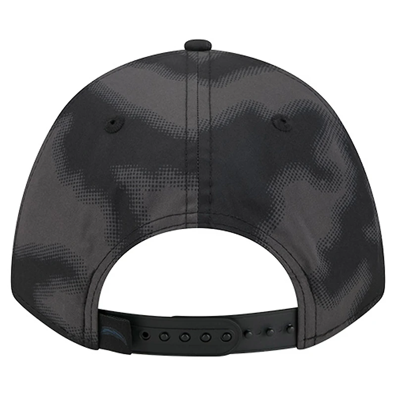 Men's New Era Gray Los Angeles Chargers Halftone Camo 9FORTY Hat