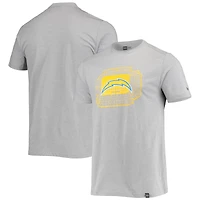 T-shirt Los Angeles Chargers Stadium New Era gris pour homme