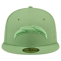 Casquette ajustée 59FIFTY New Era des Chargers de Los Angeles pour hommes, vert