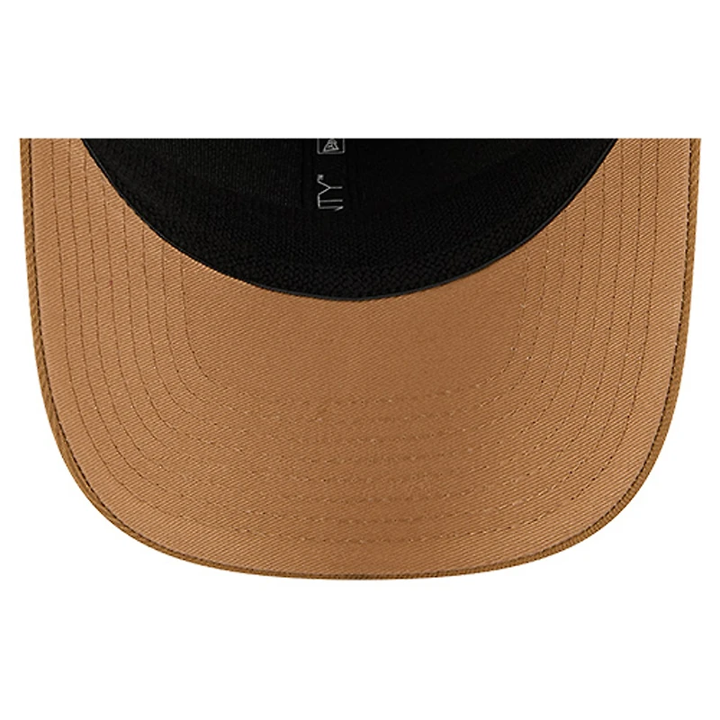 Casquette ajustable bicolore 9SEVENTY beige clair des Los Angeles Chargers de New Era pour homme