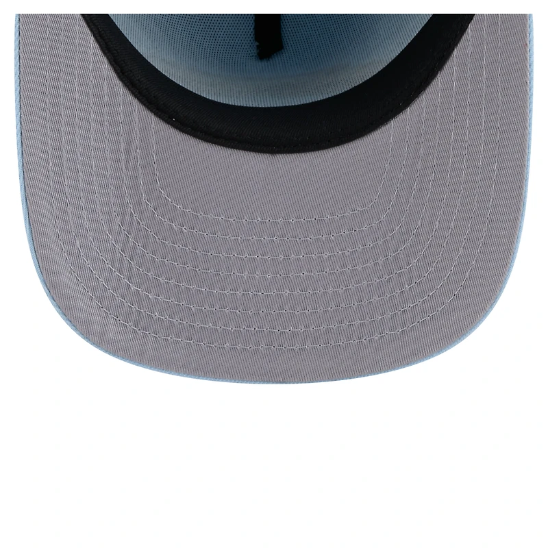 Casquette ajustée A-Frame 59FIFTY bleu clair pour homme Los Angeles Chargers de New Era
