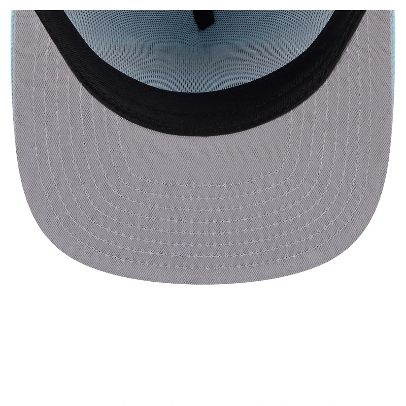Casquette snapback New Era bleu clair Los Angeles Chargers Color Pack A-Frame 9FIFTY pour homme