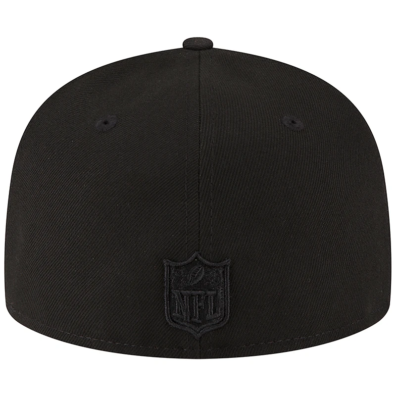 Casquette ajustée 59FIFTY Los Angeles Chargers New Era pour homme, noir sur