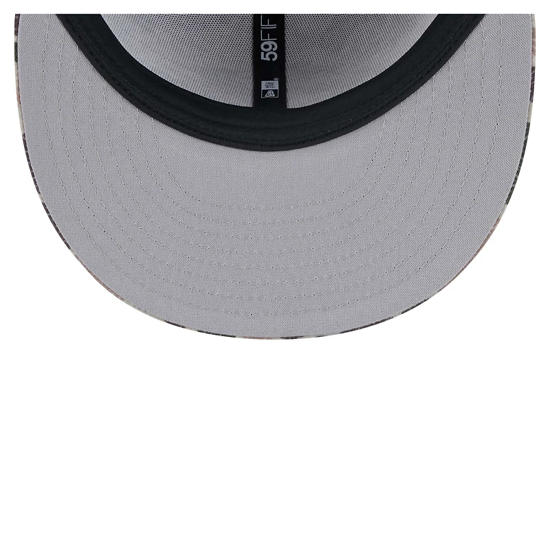Men's New Era  Los Angeles Chargers Geo Camo 59FIFTY Fitted Hat