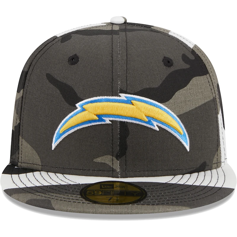 Casquette ajustée 59FIFTY Los Angeles Chargers Urban Camo de New Era pour homme