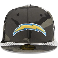 Casquette ajustée 59FIFTY Los Angeles Chargers Urban Camo de New Era pour homme