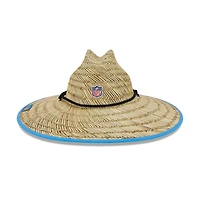 Casquette de sauveteur en paille officielle Natural Los Angeles Chargers NFL Entraînement Camp New Era pour homme