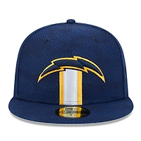 Men's New Era  Navy Los Angeles Chargers 2024 Sideline 59FIFTY Fitted Hat
