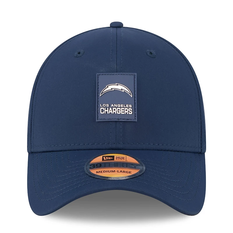 Men's New Era Navy Los Angeles Chargers 2025 Sideline 39THIRTY Flex Hat