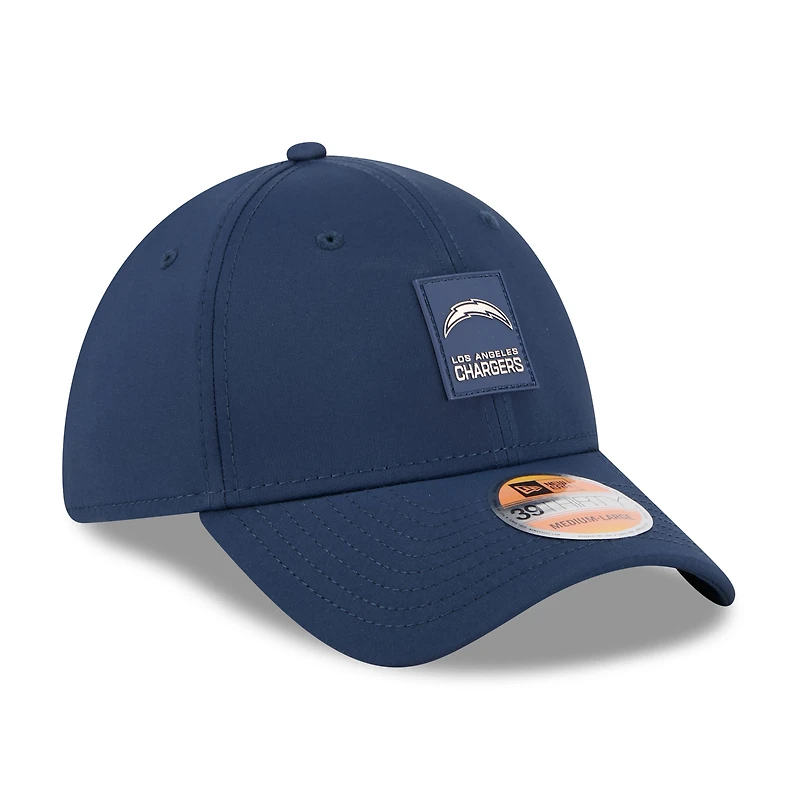 Men's New Era Navy Los Angeles Chargers 2025 Sideline 39THIRTY Flex Hat