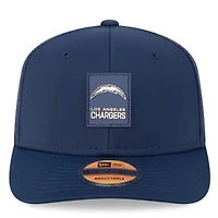 Men's New Era Navy Los Angeles Chargers 2025 Sideline  9SEVENTY Trucker Adjustable Hat