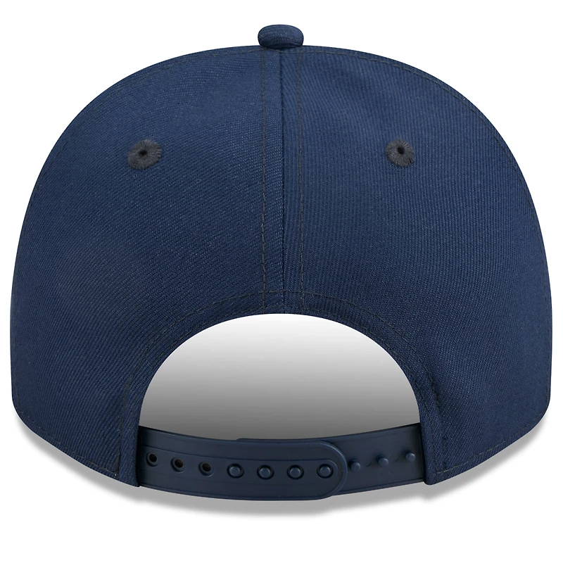 Men's New Era Navy Los Angeles Chargers Super Chargers A-Frame 9FIFTY Snapback Hat