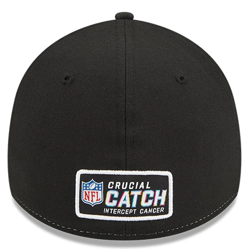 Men's New Era Pink Los Angeles Chargers 2023 NFL Crucial Catch 39THIRTY Flex Hat