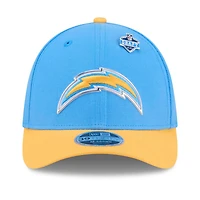 Men's New Era  Powder Blue/Gold Los Angeles Chargers 2026 NFL Draft 39THIRTY M-Crown Flex Hat