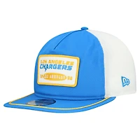 Men's New Era Powder Blue/White Los Angeles Chargers Patch 19TWENTY Adjustable Hat