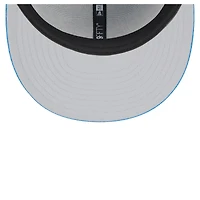 Casquette 9FIFTY Snapback New Era pour homme Los Angeles Chargers 2023 NFL Training Camp bleu poudré