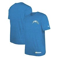 T-shirt New Era bleu poudré pour homme des Chargers de Los Angeles 2024 NFL Training Camp