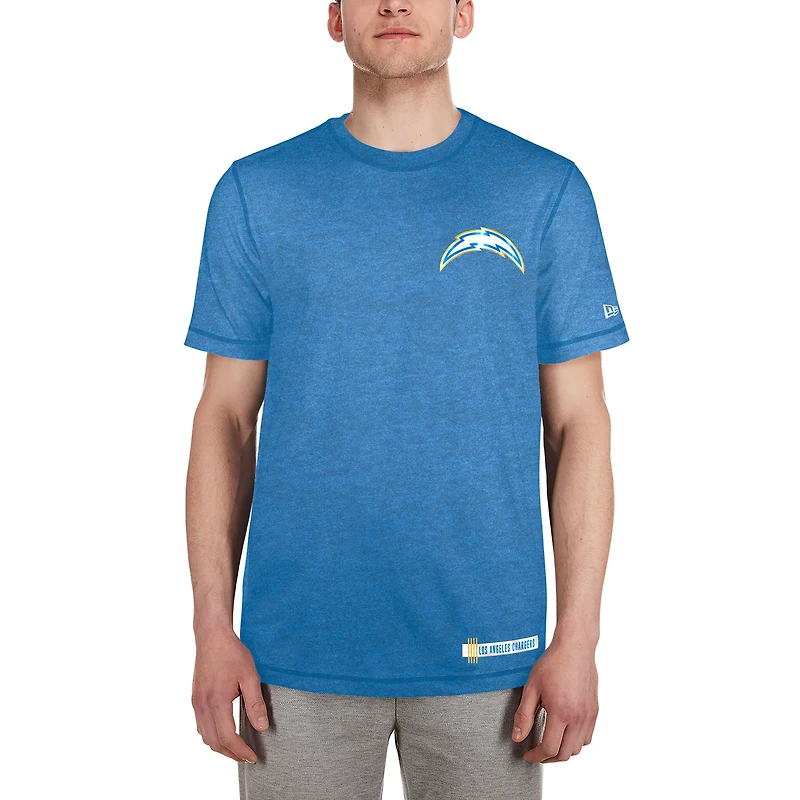 Men's New Era Powder Blue Los Angeles Chargers 2024 NFL Training Camp T-Shirt