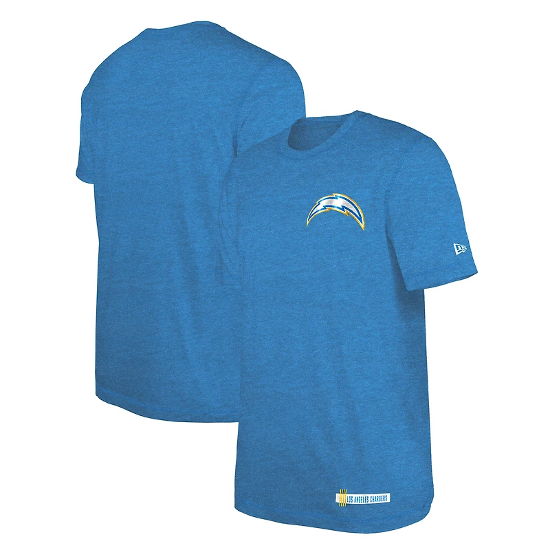 Men's New Era Powder Blue Los Angeles Chargers 2024 NFL Training Camp T-Shirt