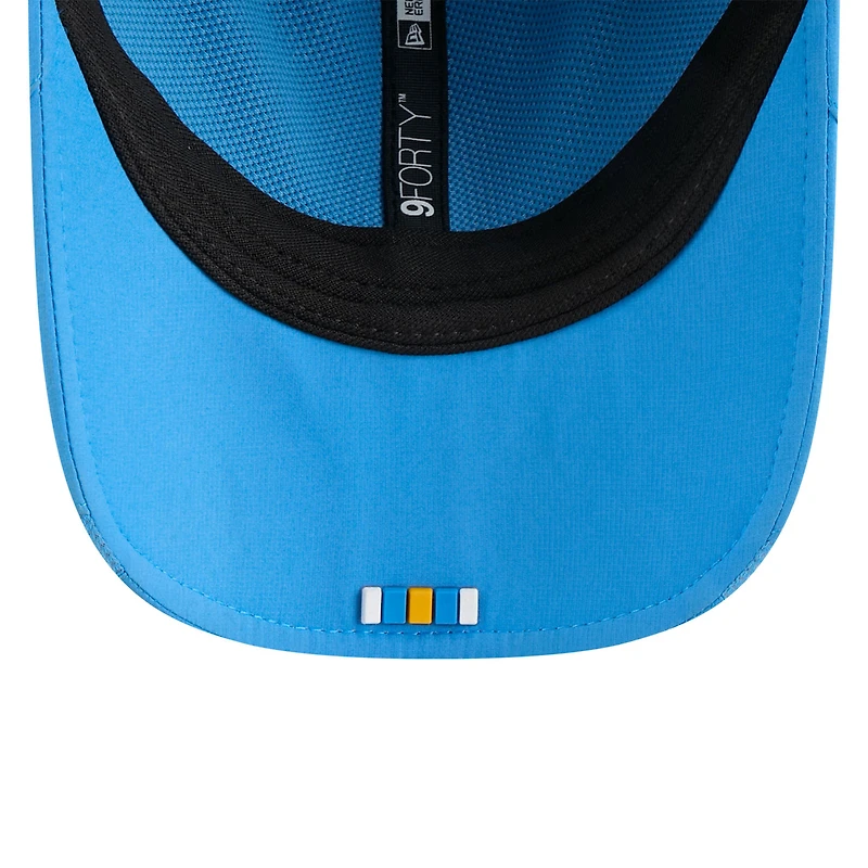 Men's New Era Powder Blue Los Angeles Chargers 2025 Sideline  M-Crown 9FORTY Adjustable Hat