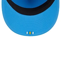 Casquette ajustée New Era 59FIFTY bleu poudre Los Angeles Chargers 2025 Sideline Retro Crown pour homme