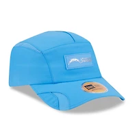 Casquette ajustable Sideline Runner 2025 bleu poudre New Era pour homme des Los Angeles Chargers