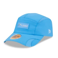 Casquette ajustable Sideline Runner 2025 bleu poudre New Era pour homme des Los Angeles Chargers