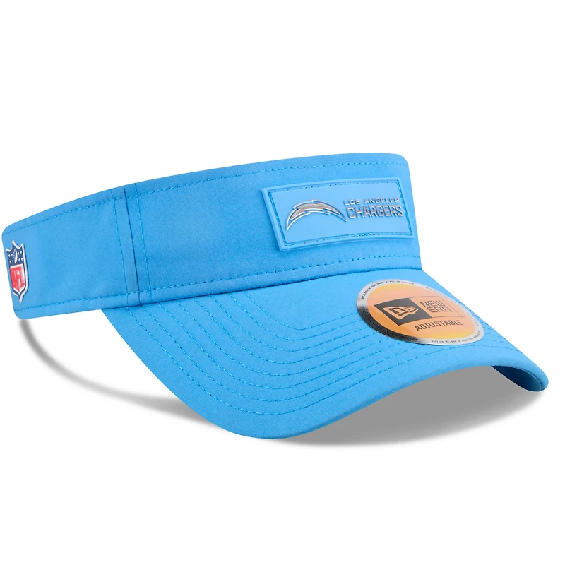 Men's New Era Powder Blue Los Angeles Chargers 2025 Sideline  Visor