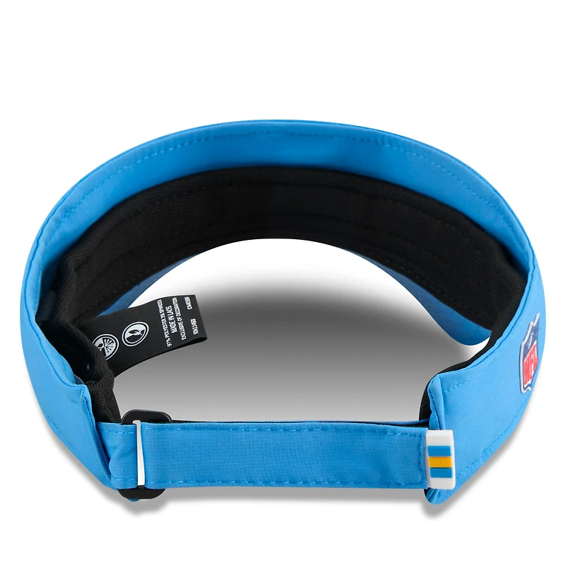 Men's New Era Powder Blue Los Angeles Chargers 2025 Sideline  Visor