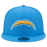 Men's New Era  Powder Blue Los Angeles Chargers 9FIFTY Snapback Hat