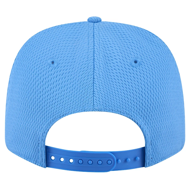 Casquette ajustable extensible à boutons-pression 9SEVENTY Adventure Patched bleu poudre Los Angeles Chargers New Era pour homme