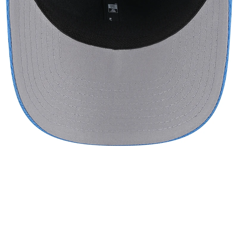 Casquette ajustable extensible à boutons-pression 9SEVENTY Adventure Patched bleu poudre Los Angeles Chargers New Era pour homme