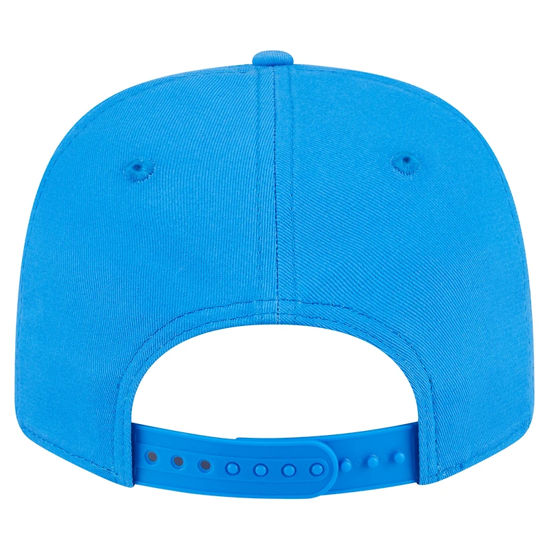 Casquette extensible à pression Chant 9SEVENTY bleu poudre New Era pour homme des Chargers de Los Angeles