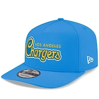 Casquette snapback Charger Power A-Frame 9FIFTY bleu poudre New Era pour homme des Los Angeles Chargers