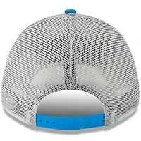Casquette ajustable New Era bleu poudre pour homme Charger Power A-Frame 9FORTY Trucker des Los Angeles Chargers