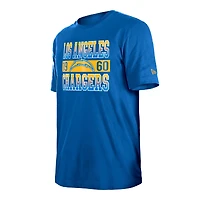 T-shirt City Team bleu poudre Los Angeles Chargers New Era pour homme