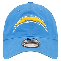 Men's New Era  Powder Blue Los Angeles Chargers Distinct 9TWENTY Adjustable Hat