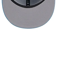 Casquette Snapback 9FIFTY pour homme New Era bleu poudré Los Angeles Chargers Main Script