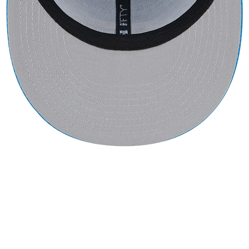 Casquette Snapback 9FIFTY Main Trucker des Chargers de Los Angeles New Era bleu poudré pour hommes