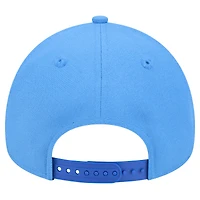 Casquette ajustable Mystic 9FORTY A-Frame bleu poudre pour homme New Era Los Angeles Chargers
