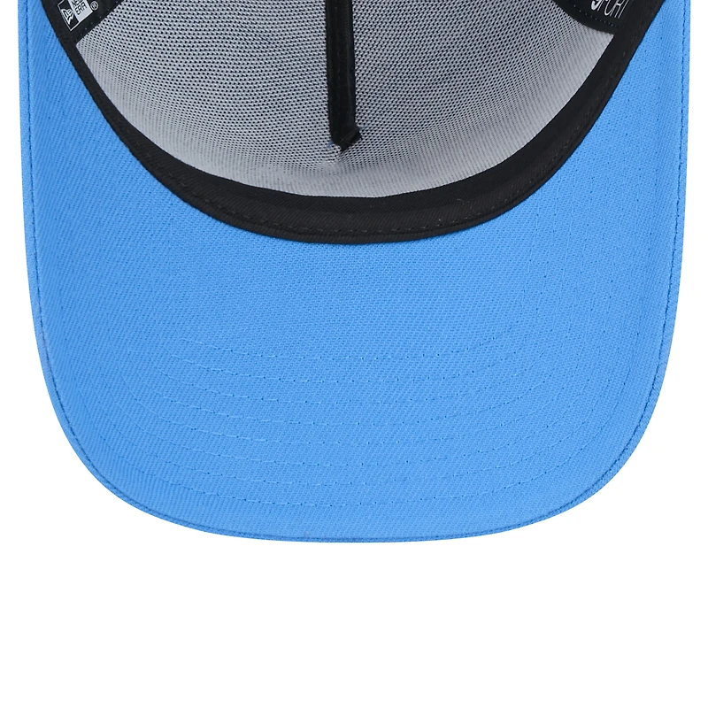Casquette ajustable Mystic 9FORTY A-Frame bleu poudre pour homme New Era Los Angeles Chargers