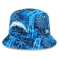 Chapeau bob Shibori des Chargers de Los Angeles New Era bleu poudré pour homme