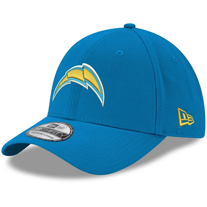 Casquette Flex 39THIRTY classique des Chargers de Los Angeles New Era pour homme, bleu poudré