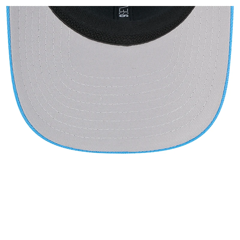 Casquette ajustable extensible à boutons-pression New Era bleu poudre pour homme, collection Team 9SEVENTY des Los Angeles Chargers