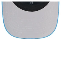Casquette ajustable extensible à boutons-pression New Era bleu poudre pour homme, collection Team 9SEVENTY des Los Angeles Chargers
