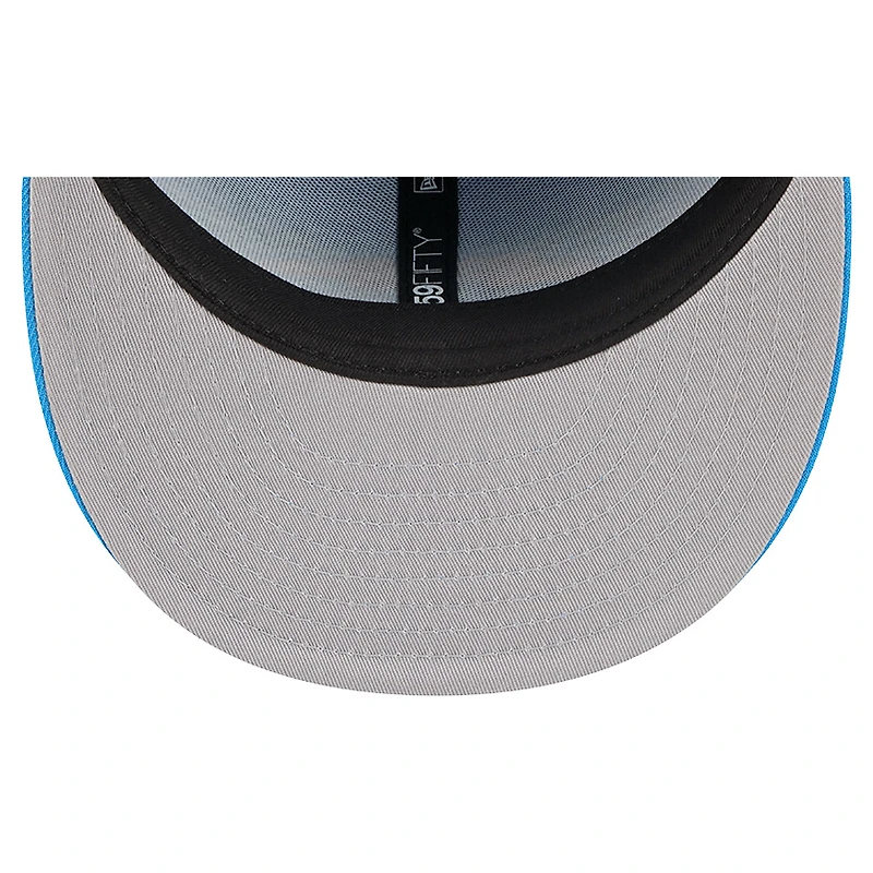 Casquette ajustée New Era bleu poudre Los Angeles Chargers Tri-Hit 59FIFTY pour homme